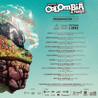 Programación Colombia al Parque 2018