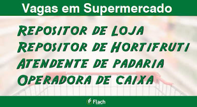 Supermercado abre vagas para Caixa, Repositor de Horti e Loja e atendente de Padaria em São Sebastião do Caí