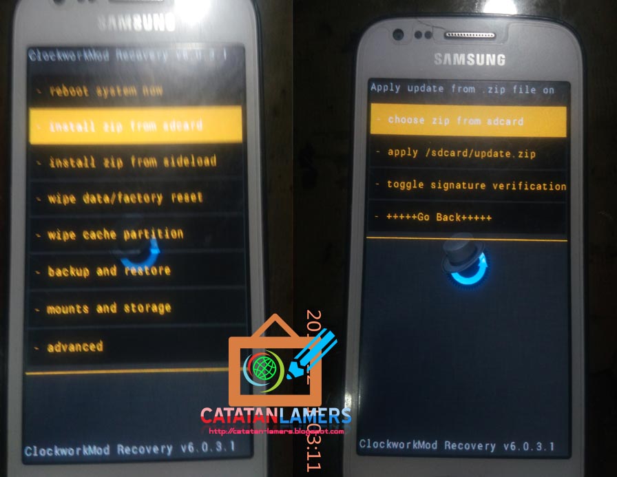 Tutorial Cara Root Dan Install CWM Recovery Samsung Galaxy