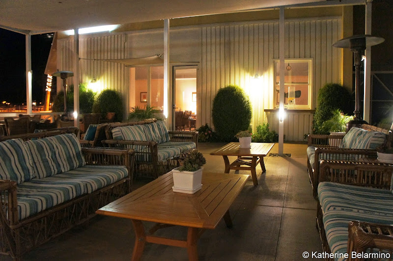 Pavilion Hotel Outdoor Ocean View Lounge, Catalina Island, California