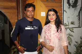 Akshara Singh and Amrish Singh