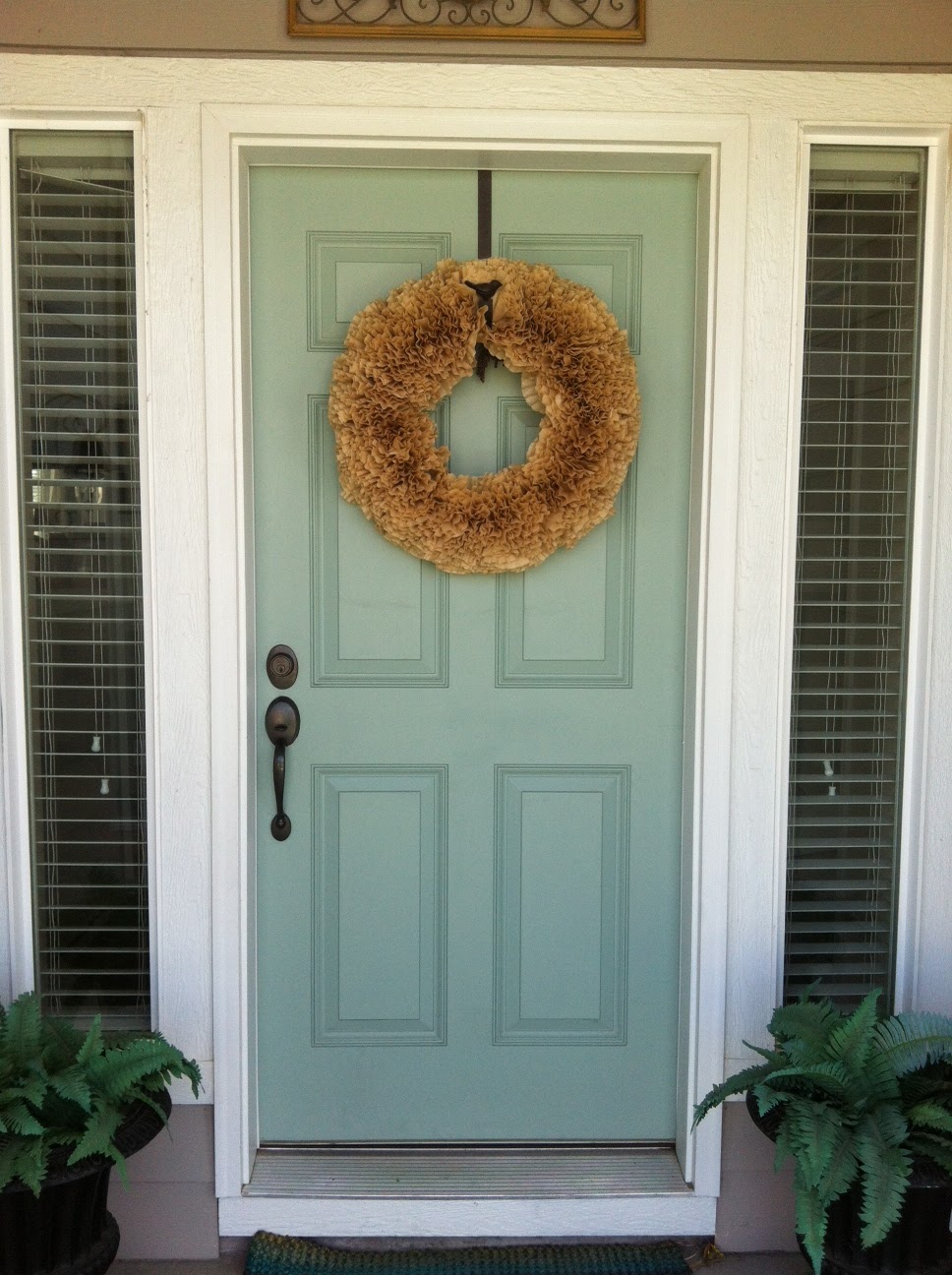 images of front door colors House Blue Front Door Color | 968 x 1296