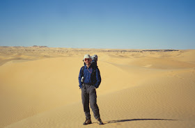 Massimo in the desert