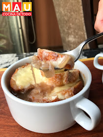 mau cocina de todo sopa de cebolla francesa receta caldo de res pollo con queso