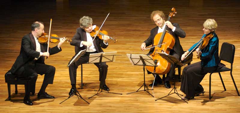 Takács Quartet, photo by Lin Wang