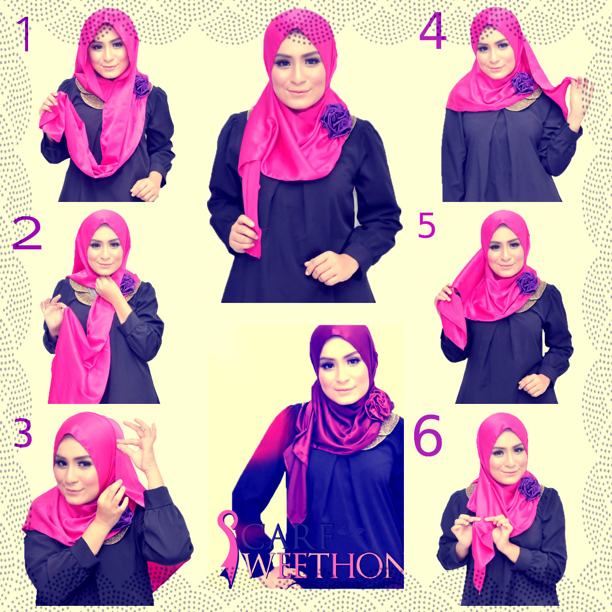 Tutorial Hijab Pashmina Remaja Masa Kini Tutorial Hijab Paling