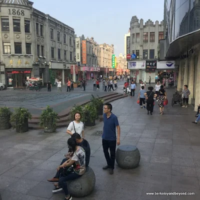 Five Horses Pedestrian Shopping Area in Wenzhou, China