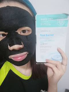 Review; Atopalm Real Barrier Soothing Ampoule Mask