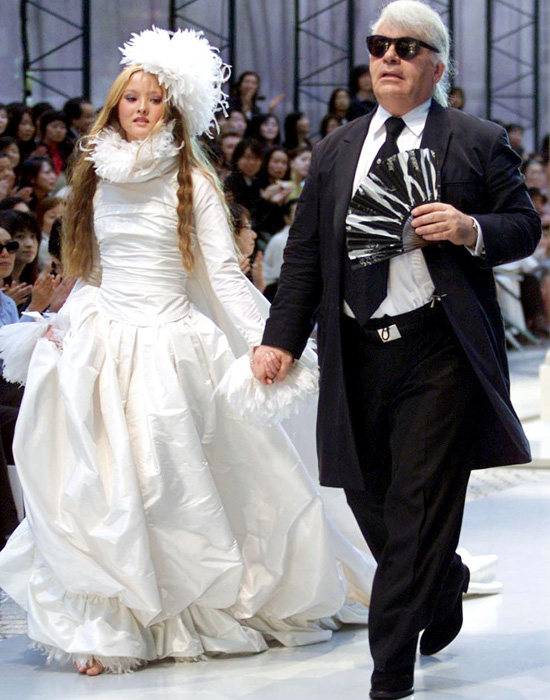 karl lagerfeld designs. When Karl Lagerfeld was fat