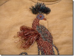 30 peacock decorated close up