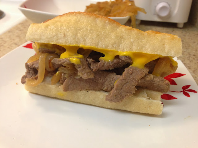 steak sandwich without veggies 