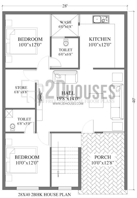 28 x 40 house plans