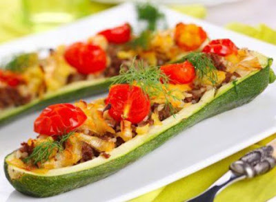 Baked Zucchini Boats Recipe