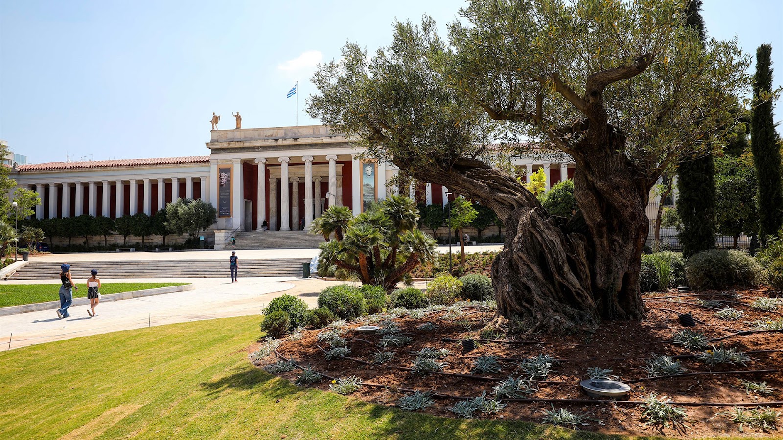 Η δωρεά για τη χρηματοδότηση των μελετών της επέκτασης του μουσείου θα κυμανθεί, σύμφωνα με πληροφορίες, στα 40 εκατ. ευρώ. [Credit: ΝΙΚΟΣ ΚΟΚΚΑΛΙΑΣ]