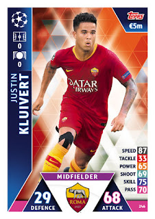 Match Attax UEFA Champions League 2018 2019 AS Roma Set