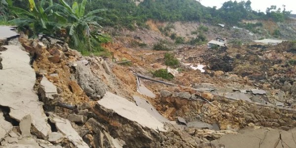 Longsor Susulan Di Desa Sirnaresmi Sukabumi, Tim SAR Dan Warga Berlarian
