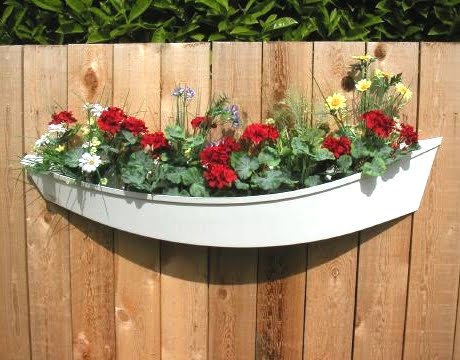 Nautical Boat Wall Planters - Completely Coastal