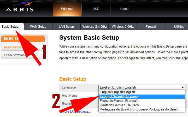 Configurar Router Arris TG2482