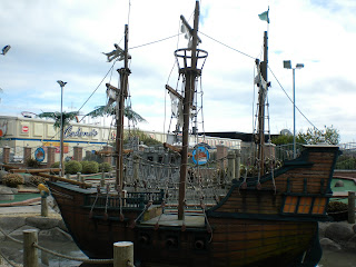 Pirate Island Adventure Golf at Codona's Amusement Park in Aberdeen