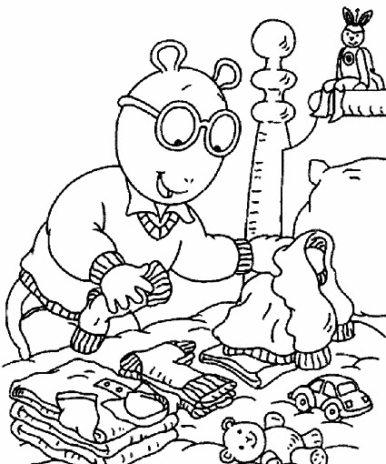 Arthur Coloring Pages