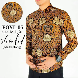 Model Baju Batik Pria 