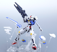 Bandai FULL MECHANICS 1/100 GUNDAM AERIAL Color Guide & Paint Conversion Chart