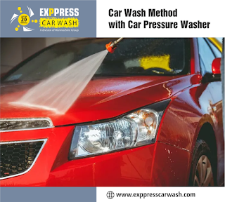 Car Wash Method with Car Pressure Washer