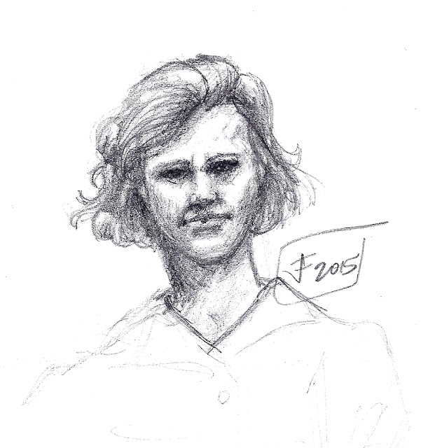 Vintage Woman Sketch - JFleming 2015