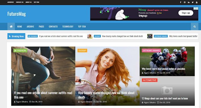 Top 5 Responsive Blogger Template free download