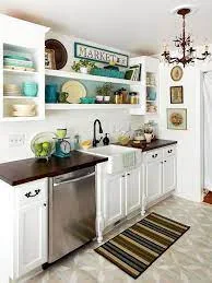 How To Decorate A Small Kitchen: Furniture & Decor