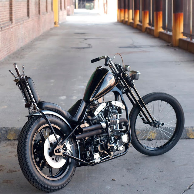 Harley Davidson Shovelhead By The Cut Rate Hell Kustom