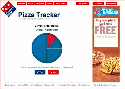 Dominos Pizza Tracker