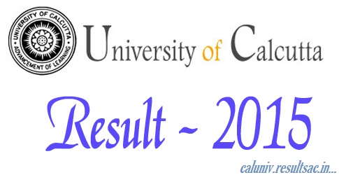  Calcutta University Result 2015