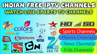 Letest All Indian IPTV Channels M3U8 Playlist Links - Free IPTV M3U8 Links