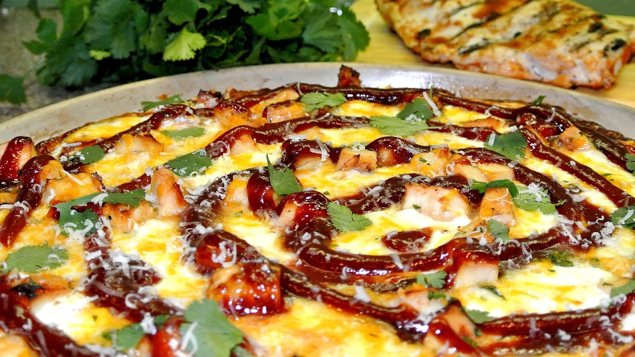 Bbq Chicken Pizza On The Grill