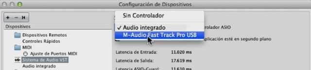 configurar las entradas y salidas de steinberg cubase