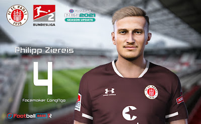 PES 2021 Faces Philipp Ziereis by CongNgo