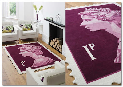 stamp rug