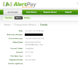 VynBux Payment Proof