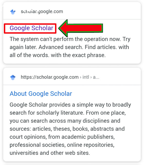 Google scholar what is and how to use it easily?