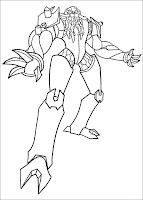 Ben 10 Coloring Pages