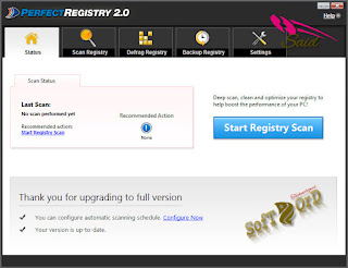 تحميل برنامج Raxco PerfectRegistry 2.0.0.3167 لتنظيف و تسريع الجهاز