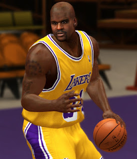 NBA 2K13 Shaquille O'Neal Cyberface Patch