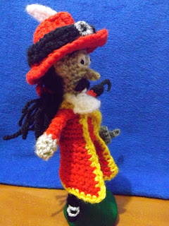 Capitan garfio amigurumi