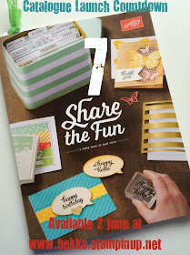 New Stampin' Up! UK Catalogue available 2 June 2015 - get one here
