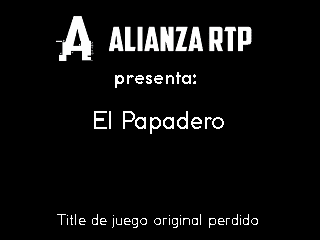 Ficha El Papadero (RPG Maker 2000)