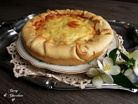 Pastel de patatas y bacon o tarte paysanne - Potato and bacon cake