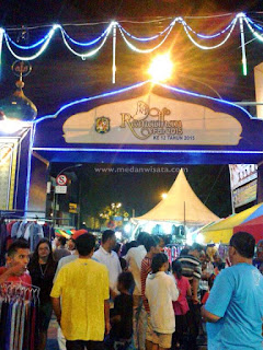 Berdesakan di Ramadhan Fair 2015 Medan