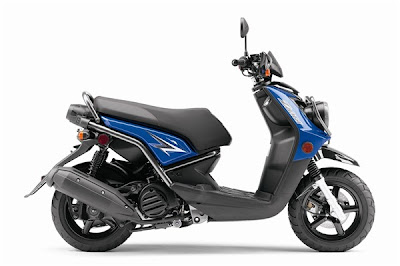 2010 Yamaha Zuma 125 Blue Color