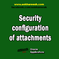 Security configuration of attachments, www.askhareesh.com